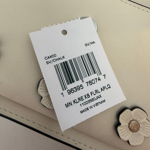 coach Mini Klare Crossbody Bag With Floral Applique cak00 - Picture 8 of 8